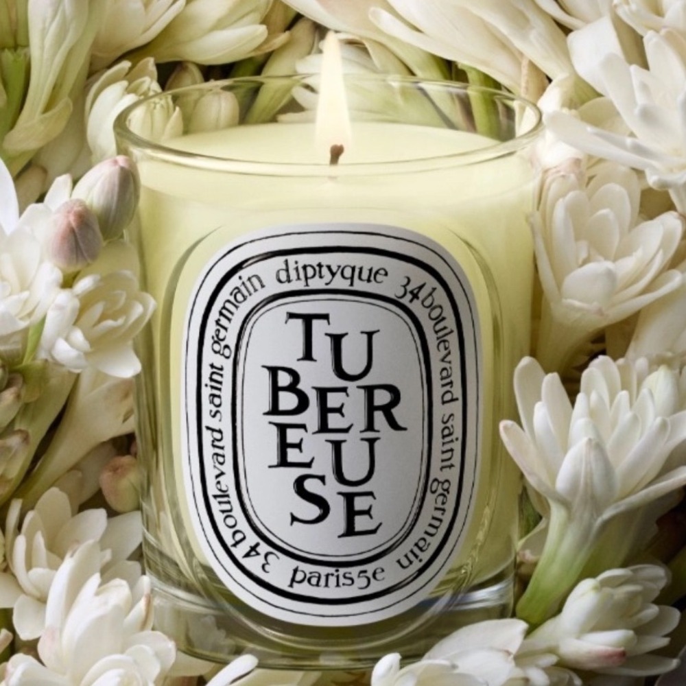 Authentic Diptique Paris Tuberose Candle Bougie Brand New in Box $90 - Picture 4 of 5